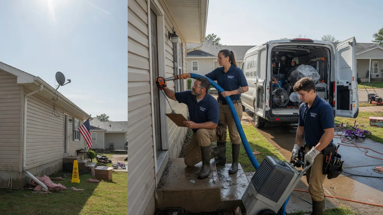 Ceiling Water Damage Restoration in Corn, OK near me